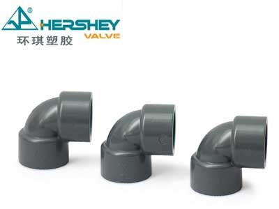 環(huán)琪國標PVC90彎頭